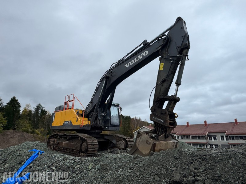 2019 Volvo EC480EL Beltegraver - Maskinstyring (Novatron 3D) - 3 skuffer - Gullavtale - Kotrógép: 4 kép. 2019 Volvo EC480EL Beltegraver - Maskinstyring (Novatron 3D) - 3 skuffer - Gullavtale - Kotrógép: 4 kép.