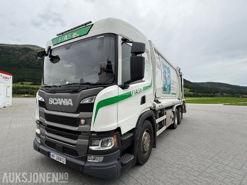 2020 Scania P410 6x2 Renovasjonsbil - Szemetesautó: 1 kép. 2020 Scania P410 6x2 Renovasjonsbil - Szemetesautó: 1 kép.