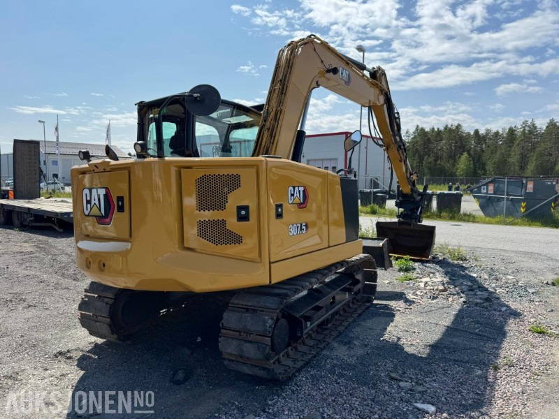 2021 Cat 307.5 gravemaskin med tiltrotator og sentralsmøring / 2 stk skuffer / årskontrollert - Kotrógép: 5 kép. 2021 Cat 307.5 gravemaskin med tiltrotator og sentralsmøring / 2 stk skuffer / årskontrollert - Kotrógép: 5 kép.