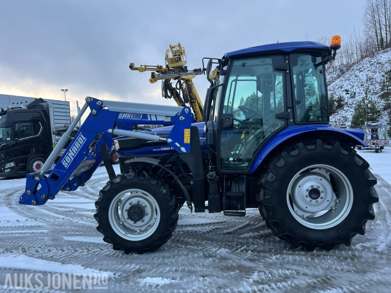 2021 Farmtrack 6075E med frontlaster - Traktor: 2 kép. 2021 Farmtrack 6075E med frontlaster - Traktor: 2 kép.