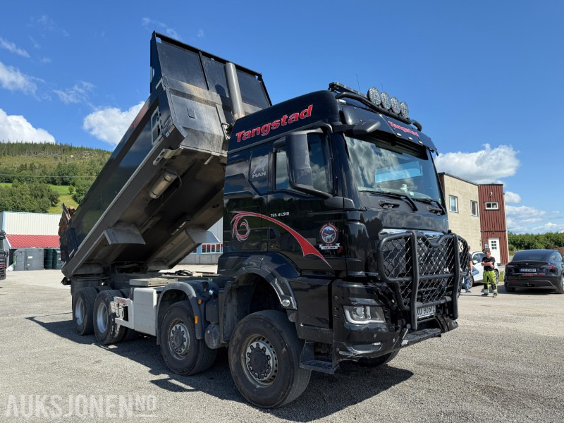 2021 MAN TGS 41.510 8x8 tippbil - Zetterbergs påbygg - Lav km! - Billenőplatós teherautó: 2 kép. 2021 MAN TGS 41.510 8x8 tippbil - Zetterbergs påbygg - Lav km! - Billenőplatós teherautó: 2 kép.