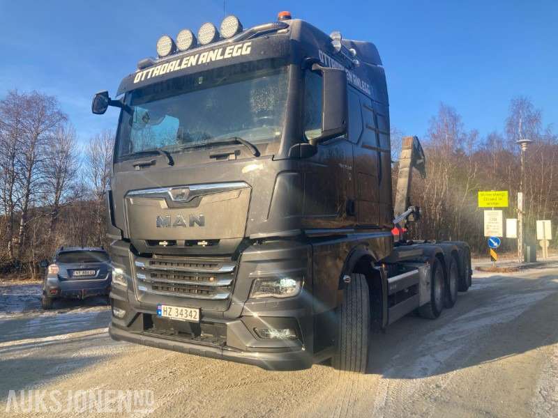 2021 MAN TGX krokbil med dumperkasse og kranflak. 8X4 EURO 6 - Horgos rakodó teherautó: 3 kép. 2021 MAN TGX krokbil med dumperkasse og kranflak. 8X4 EURO 6 - Horgos rakodó teherautó: 3 kép.