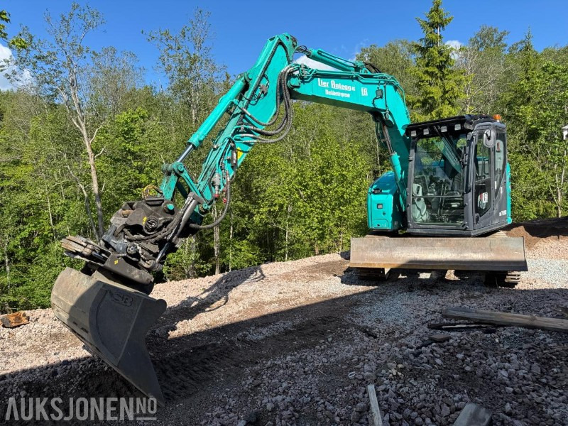 2022 Kobelco SK75SR-7 / Tiltrotator / 866 timer - Kotrógép: 1 kép. 2022 Kobelco SK75SR-7 / Tiltrotator / 866 timer - Kotrógép: 1 kép.