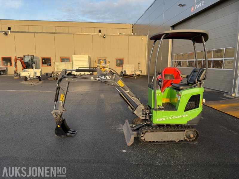 2022 RWX 1.2-Electric minigraver 1.2T - Minikotró: 1 kép. 2022 RWX 1.2-Electric minigraver 1.2T - Minikotró: 1 kép.