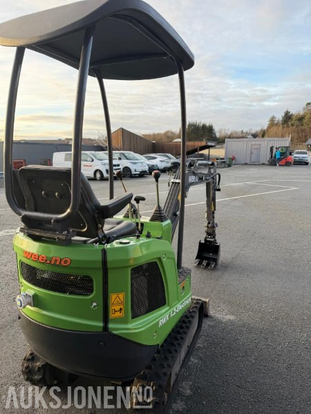 2022 RWX 1.2-Electric minigraver 1.2T - Minikotró: 3 kép. 2022 RWX 1.2-Electric minigraver 1.2T - Minikotró: 3 kép.