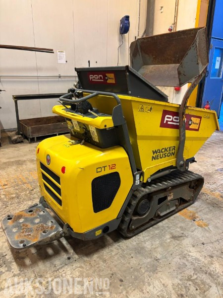 2022 Wacker Neuson DT12 – Beltedumper - Timetall: 425 - Dömper: 4 kép. 2022 Wacker Neuson DT12 – Beltedumper - Timetall: 425 - Dömper: 4 kép.