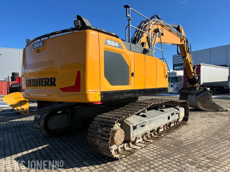 2023 Liebherr R 924 LC. Makin GPS, tilt, 2 skuffer, dieselfyllepumpe, sentralsmøring ++ - Kotrógép: 5 kép. 2023 Liebherr R 924 LC. Makin GPS, tilt, 2 skuffer, dieselfyllepumpe, sentralsmøring ++ - Kotrógép: 5 kép.