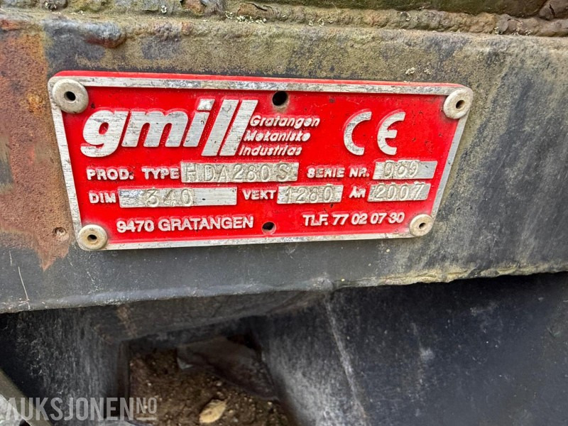 2007 GMI HDA280S Diagonalplog - Adapterek - Építőipari gépek: 2 kép. 2007 GMI HDA280S Diagonalplog - Adapterek - Építőipari gépek: 2 kép.