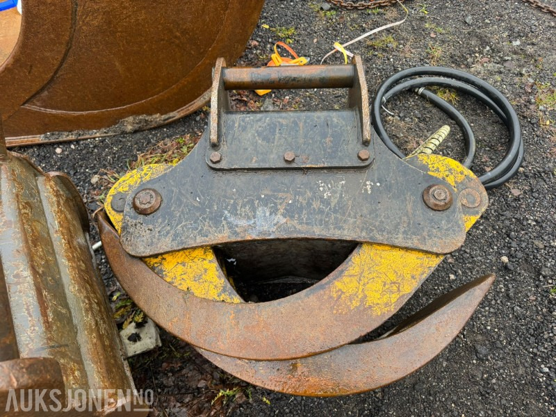 Hydraulisk gripeklo – S60 feste - Adapterek - Építőipari gépek: 1 kép. Hydraulisk gripeklo – S60 feste - Adapterek - Építőipari gépek: 1 kép.