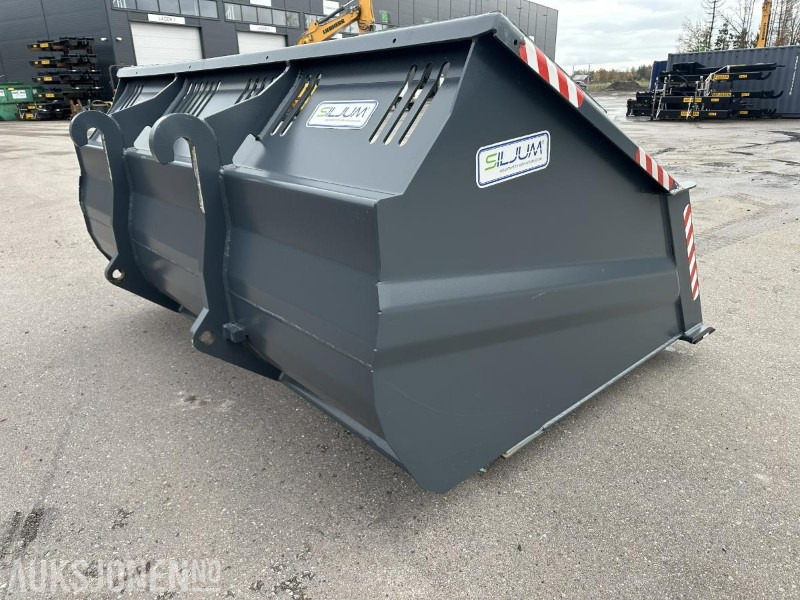UBRUKT Siljum Isriverskuff 4,5m³ BM-feste - Adapterek - Építőipari gépek: 5 kép. UBRUKT Siljum Isriverskuff 4,5m³ BM-feste - Adapterek - Építőipari gépek: 5 kép.