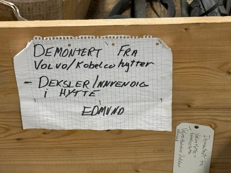 Volvo/Kobelco Paneler, Deksler og kabler - Adapterek - Építőipari gépek: 5 kép. Volvo/Kobelco Paneler, Deksler og kabler - Adapterek - Építőipari gépek: 5 kép.