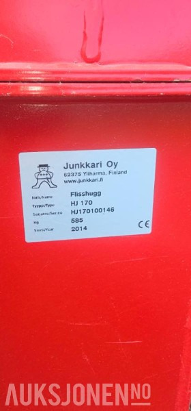 2014 Junkkari Hj 170 - flishugger - Mezőgazdasági gépek: 5 kép. 2014 Junkkari Hj 170 - flishugger - Mezőgazdasági gépek: 5 kép.
