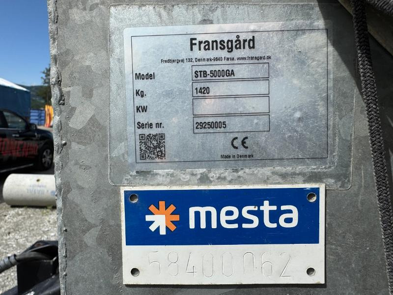 2019 Fransgård STB-5000GA strøvogn for traktor - Mezőgazdasági gépek: 3 kép. 2019 Fransgård STB-5000GA strøvogn for traktor - Mezőgazdasági gépek: 3 kép.