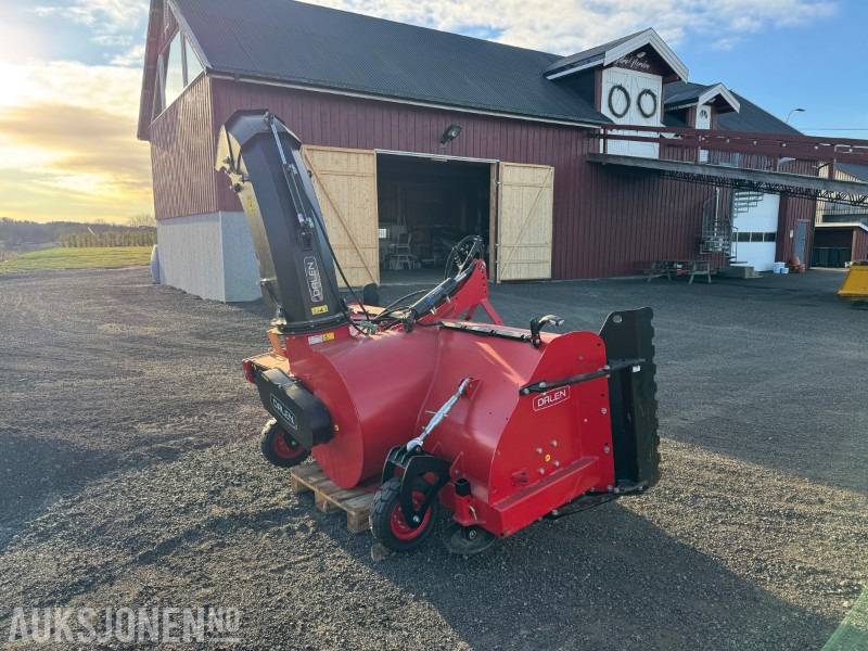 2023 Dalen 2110 totrinns snøfres / Hydraulisk tut og klaff / PTO / lite brukt - Mezőgazdasági gépek: 5 kép. 2023 Dalen 2110 totrinns snøfres / Hydraulisk tut og klaff / PTO / lite brukt - Mezőgazdasági gépek: 5 kép.