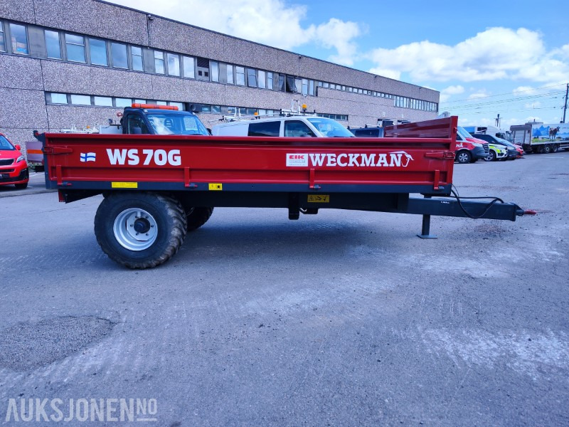 2024 Weckman WS70G traktortilhenger med brems - Mezőgazdasági gépek: 5 kép. 2024 Weckman WS70G traktortilhenger med brems - Mezőgazdasági gépek: 5 kép.