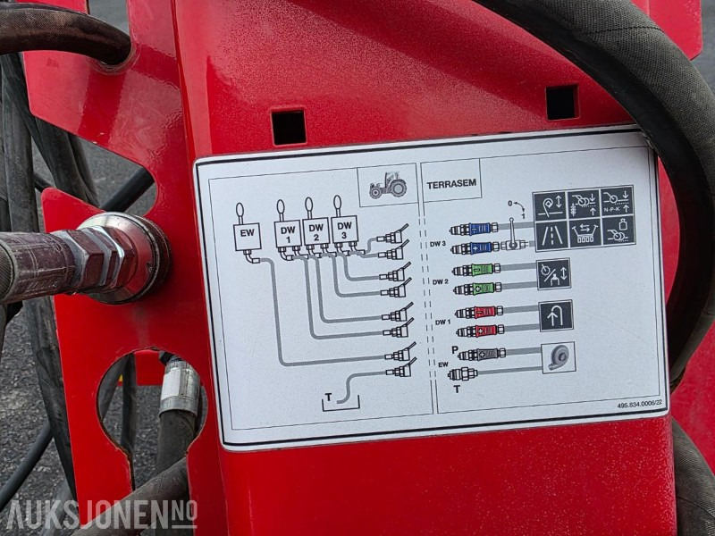 Mezőgazdasági gépek PÖTTINGER TERRASEM 3000 D Z 23 / kombisåmaskin / såmaskin: 14 kép.