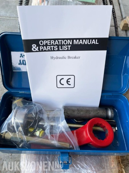 NY KM 530 PIGGHAMMER s40-FESTE CE merket FABRIKKGARANTI - Hidraulikus törőfej: 3 kép. NY KM 530 PIGGHAMMER s40-FESTE CE merket FABRIKKGARANTI - Hidraulikus törőfej: 3 kép.