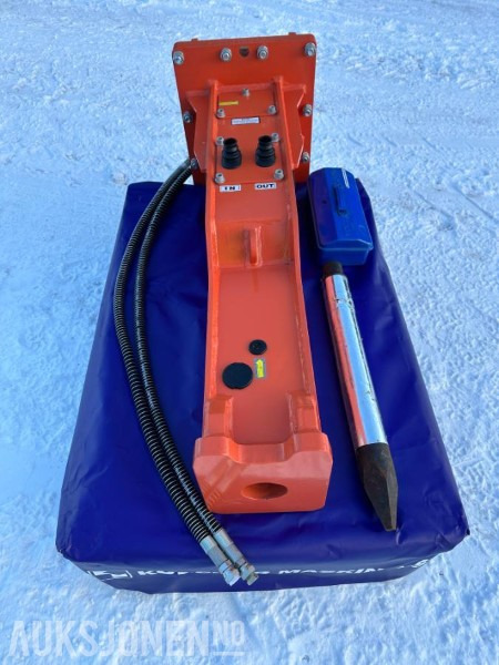 NY KM 750 Pigghammer s40/s50 CE merket FABRIKKGARANTI - Hidraulikus törőfej: 4 kép. NY KM 750 Pigghammer s40/s50 CE merket FABRIKKGARANTI - Hidraulikus törőfej: 4 kép.