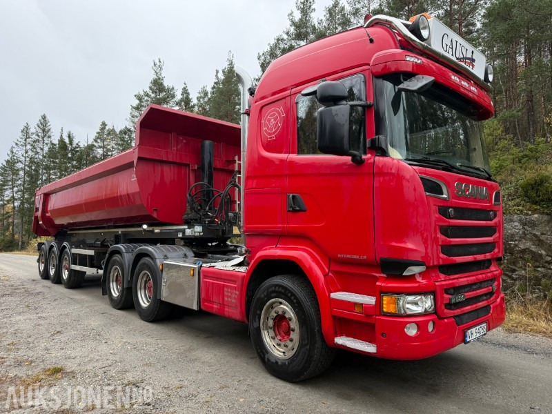 2018 Scania R580-V8-6x4-EURO6-260.000km-Tippsemi m/ Langendorf tralle - Nyergesvontató: 4 kép. 2018 Scania R580-V8-6x4-EURO6-260.000km-Tippsemi m/ Langendorf tralle - Nyergesvontató: 4 kép.