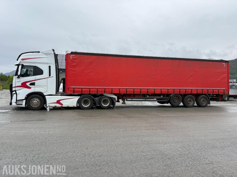 2021 Iveco S-way 570 trekkvogn med 3akslet kel-berg henger - Nyergesvontató: 5 kép. 2021 Iveco S-way 570 trekkvogn med 3akslet kel-berg henger - Nyergesvontató: 5 kép.