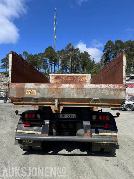 1997 Trio-Lift Tippkjerre med låsbar sving - rep.objekt - Pótkocsi: 5 kép. 1997 Trio-Lift Tippkjerre med låsbar sving - rep.objekt - Pótkocsi: 5 kép.
