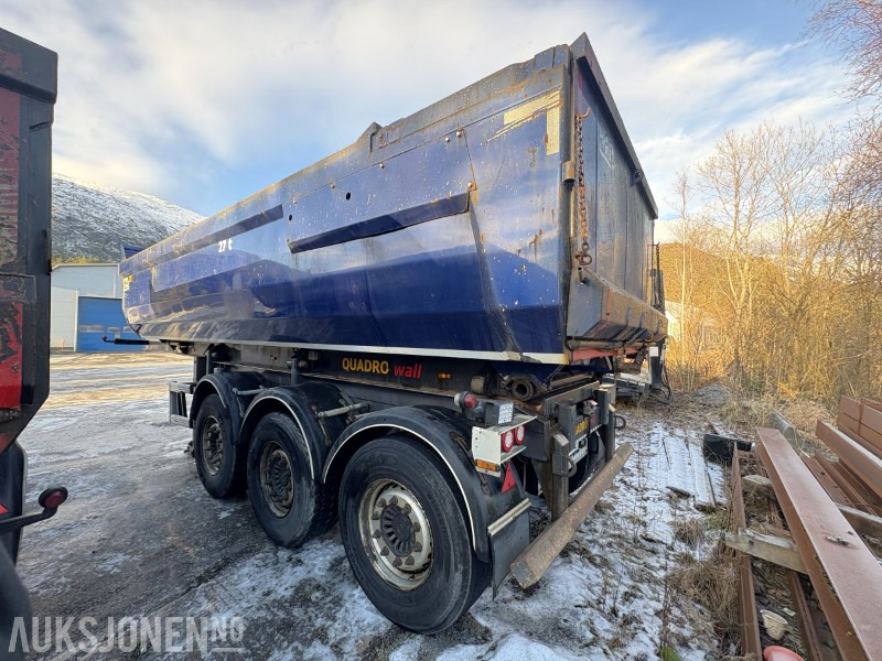 2014 Nor Slep tippsemi med flyttbar King-Pin og vibro på kasse - EU godkjent til 24.04.2026 - Pótkocsi: 4 kép. 2014 Nor Slep tippsemi med flyttbar King-Pin og vibro på kasse - EU godkjent til 24.04.2026 - Pótkocsi: 4 kép.