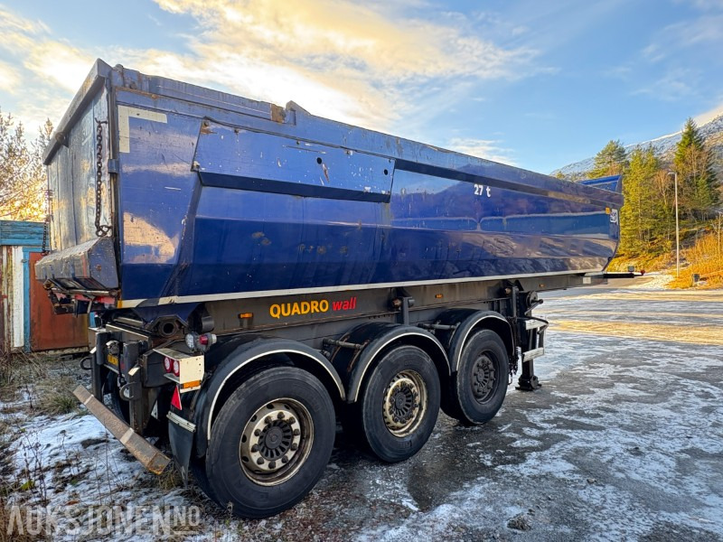 2014 Nor Slep tippsemi med flyttbar King-Pin og vibro på kasse - EU godkjent til 24.04.2026 - Pótkocsi: 3 kép. 2014 Nor Slep tippsemi med flyttbar King-Pin og vibro på kasse - EU godkjent til 24.04.2026 - Pótkocsi: 3 kép.