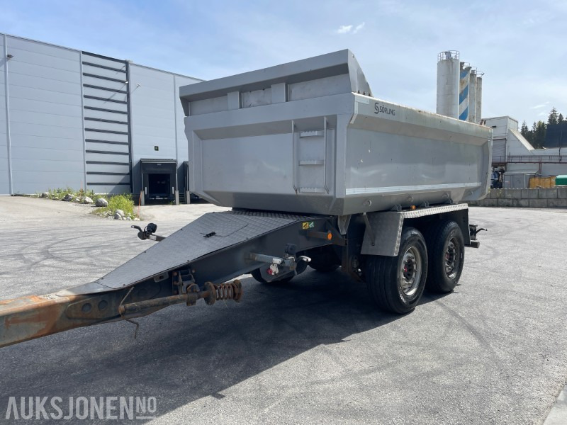 Pótkocsi 2020 Sørling- Ilsbo 2-akslet dumperhenger – Type 2SFGX - EU-godkjent til 12.08.2025: 1 kép.