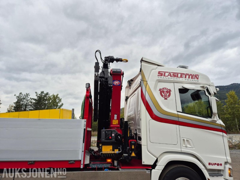 Darus autó Scania R500 Kranbil med HMF2820 kran: 7 kép.