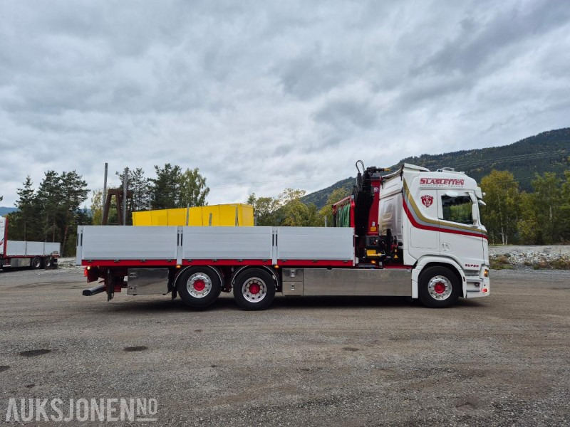 Scania R500 Kranbil med HMF2820 kran - Darus autó: 3 kép. Scania R500 Kranbil med HMF2820 kran - Darus autó: 3 kép.