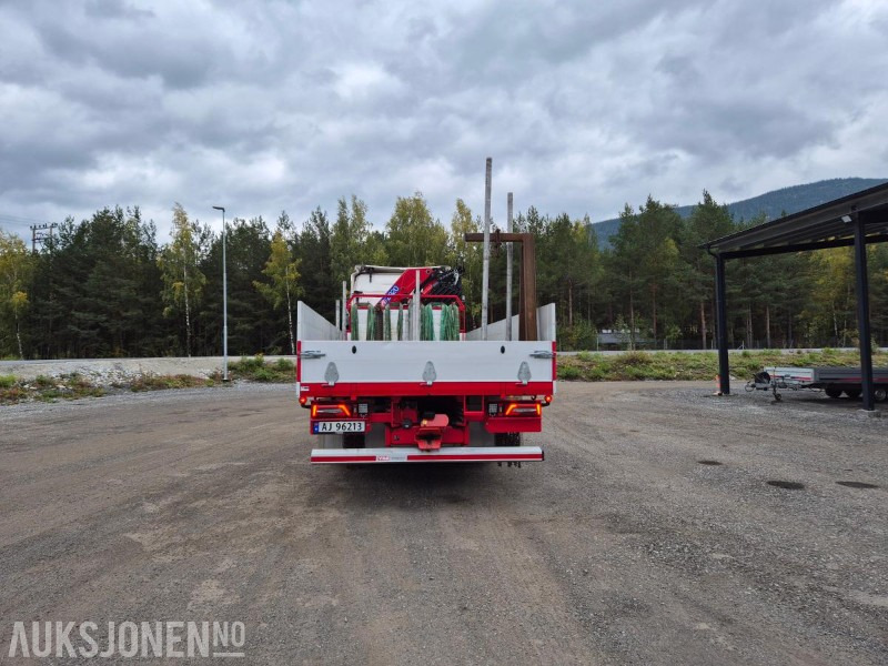 Darus autó Scania R500 Kranbil med HMF2820 kran: 6 kép.