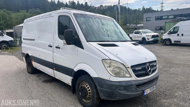2007 Mercedes-Benz Sprinter 518 CDI | Spylebil | 184 hk | Komplett rigg med tank og slangetromler - Többcélú/ Speciális jármű: 3 kép. 2007 Mercedes-Benz Sprinter 518 CDI | Spylebil | 184 hk | Komplett rigg med tank og slangetromler - Többcélú/ Speciális jármű: 3 kép.