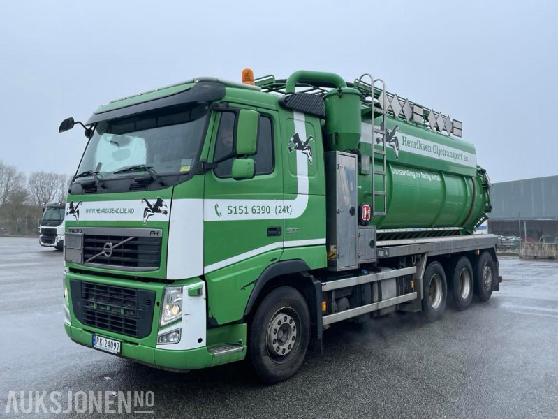 2010 VOLVO FH500 8X4 INTERCONSULT SS2343 BST3-17CR ADR SLAMSUGER MED HØYTRYKKSPYLER - 203576 KM. - Többcélú/ Speciális jármű: 1 kép. 2010 VOLVO FH500 8X4 INTERCONSULT SS2343 BST3-17CR ADR SLAMSUGER MED HØYTRYKKSPYLER - 203576 KM. - Többcélú/ Speciális jármű: 1 kép.