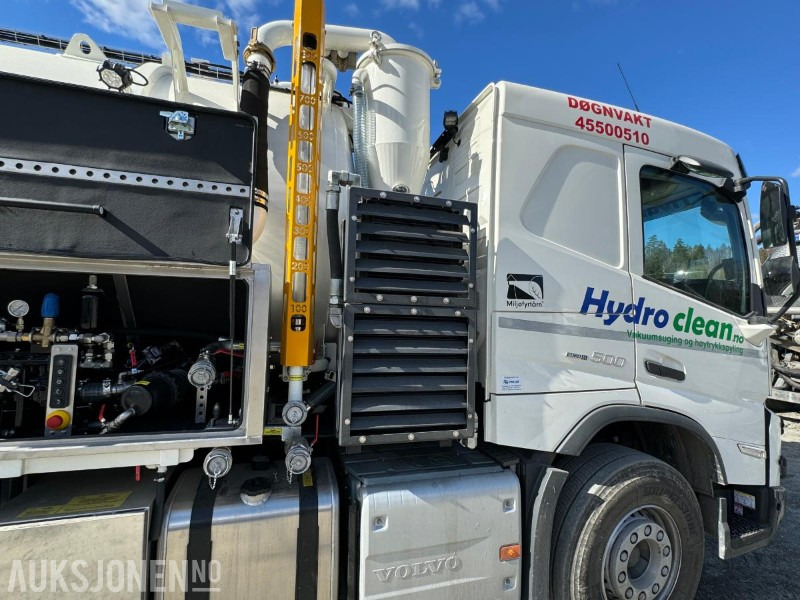 Többcélú/ Speciális jármű 2024  VOLVO FMX500 - KOMPLETT VAKUUM/SPYLEBIL – NESTEN NY - 1154 KM: 17 kép.