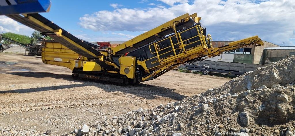 Keestrack Explorer 1800 - Osztályozó berendezés: 4 kép. Keestrack Explorer 1800 - Osztályozó berendezés: 4 kép.