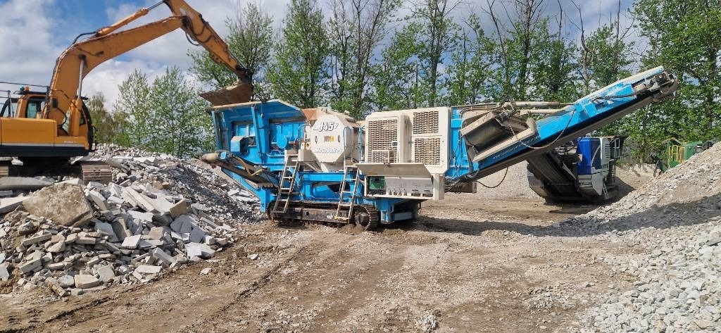 Mobil törőgép McCloskey J45: 8 kép.