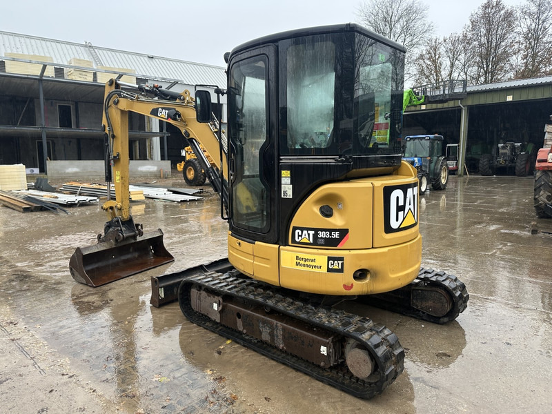 Caterpillar 303.5E CR All functions 3 buckets - Minikotró: 3 kép. Caterpillar 303.5E CR All functions 3 buckets - Minikotró: 3 kép.