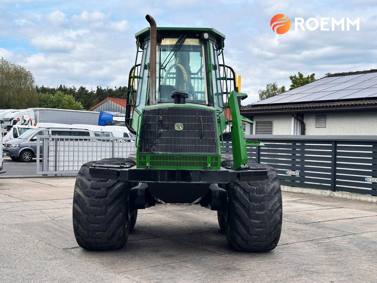 John Deere 1110 D*KRAN CF572 10 Meter - Kihordó: 2 kép. John Deere 1110 D*KRAN CF572 10 Meter - Kihordó: 2 kép.