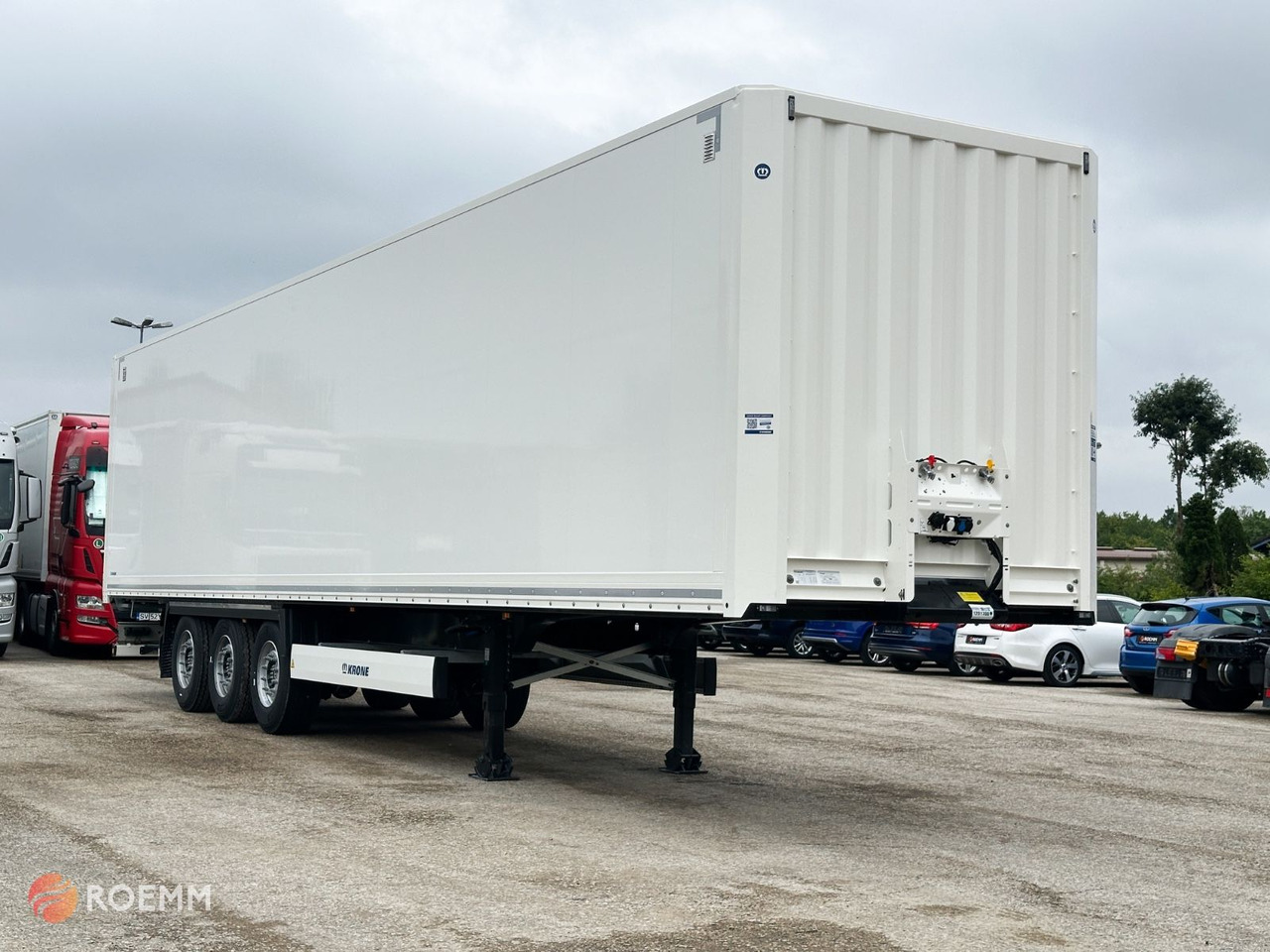 Krone DryLiner*2 Stk*Code XL*Liftachse*Sofort - Félpótkocsi dobozos: 3 kép. Krone DryLiner*2 Stk*Code XL*Liftachse*Sofort - Félpótkocsi dobozos: 3 kép.