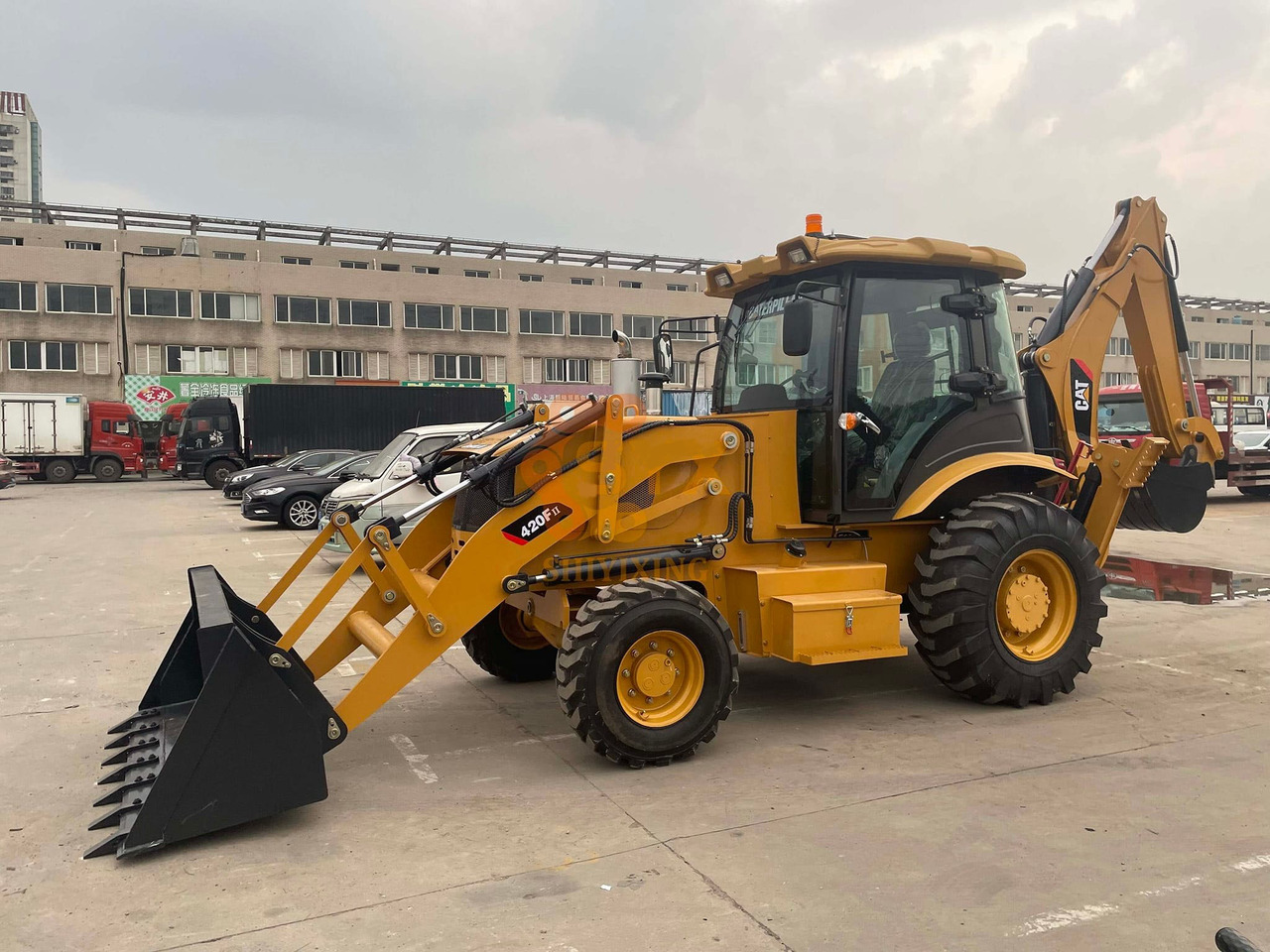 CAT Caterpillar 420F 430 416 JCB 3CX JCB4CX Backhoe Loader - Kotrórakodó: 2 kép. CAT Caterpillar 420F 430 416 JCB 3CX JCB4CX Backhoe Loader - Kotrórakodó: 2 kép.