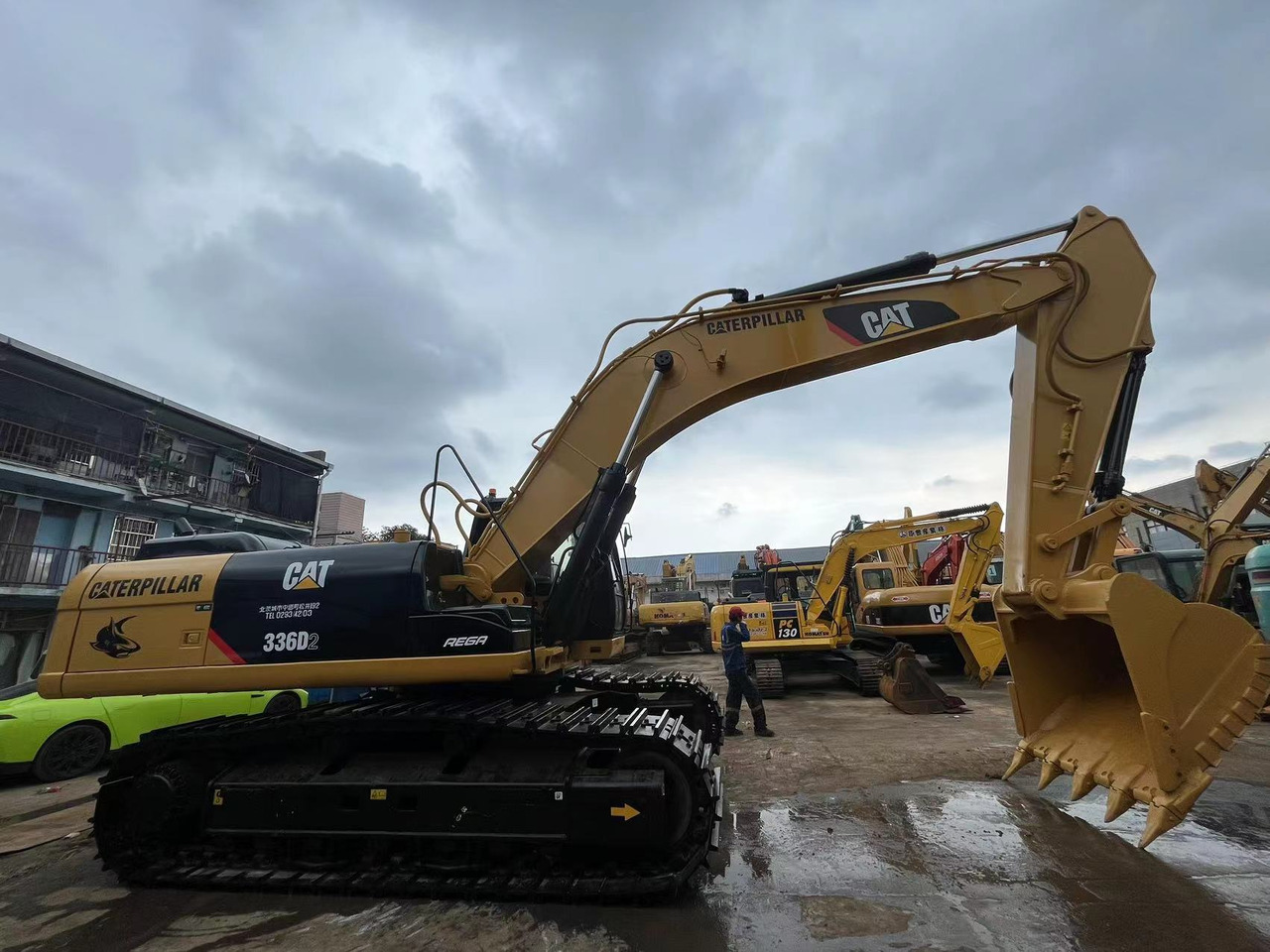 Caterpillar 336 CAT 336D 336D2 336GC Used Excavator in Excellent Work Performance for Sale - Lánctalpas kotró: 5 kép. Caterpillar 336 CAT 336D 336D2 336GC Used Excavator in Excellent Work Performance for Sale - Lánctalpas kotró: 5 kép.