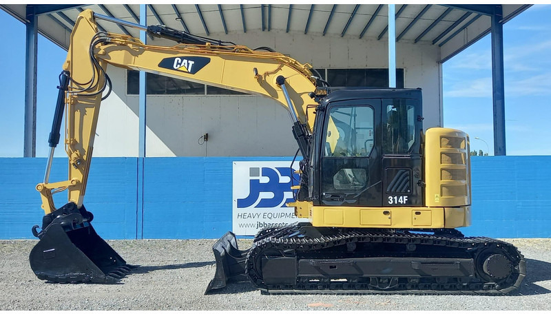 Caterpillar 314ELCR - Lánctalpas kotró: 1 kép. Caterpillar 314ELCR - Lánctalpas kotró: 1 kép.