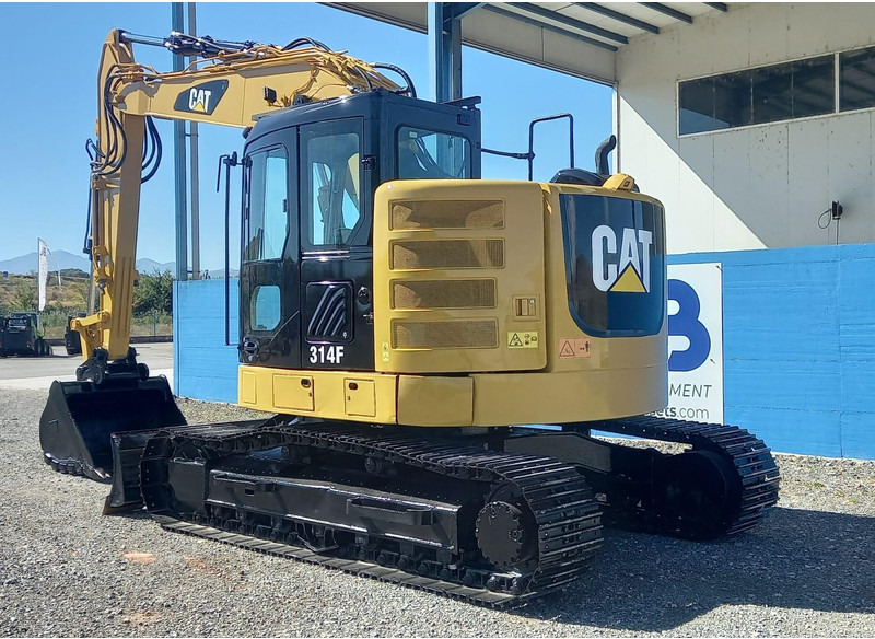 Caterpillar 314ELCR - Lánctalpas kotró: 3 kép. Caterpillar 314ELCR - Lánctalpas kotró: 3 kép.