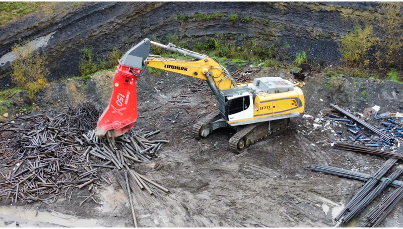 Liebherr R970 SDH - Lánctalpas kotró: 3 kép. Liebherr R970 SDH - Lánctalpas kotró: 3 kép.