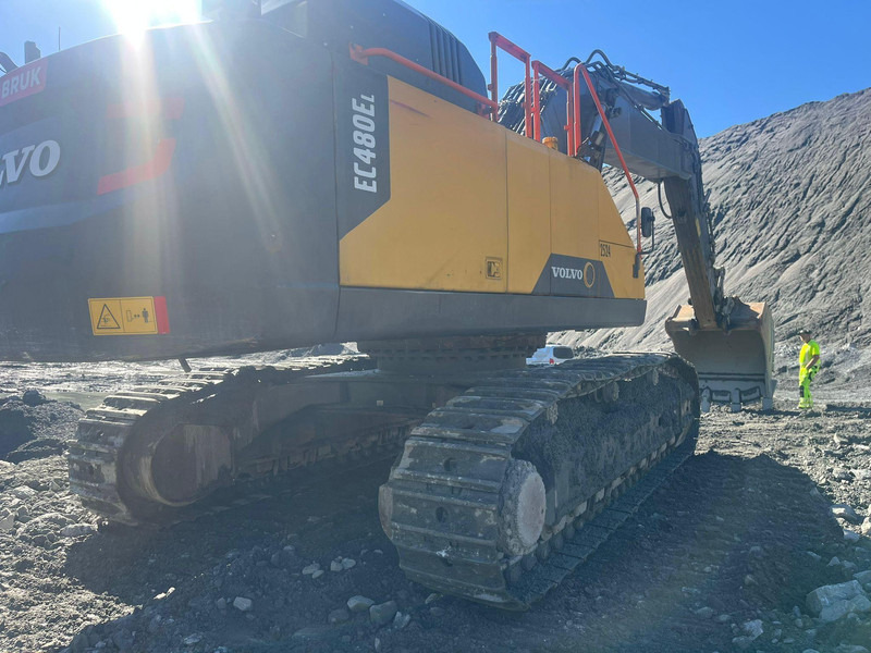 Volvo EC480EL - Lánctalpas kotró: 5 kép. Volvo EC480EL - Lánctalpas kotró: 5 kép.