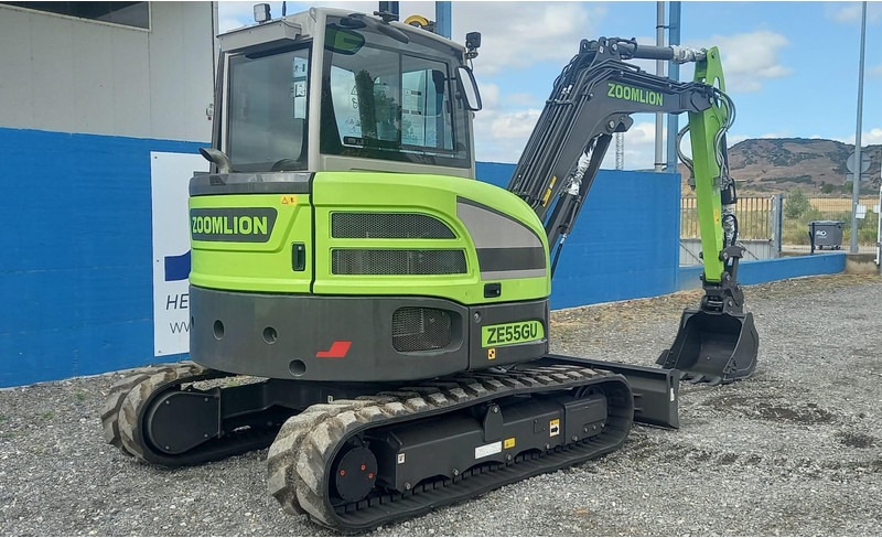 Zoomlion ZE55GU - Minikotró: 4 kép. Zoomlion ZE55GU - Minikotró: 4 kép.