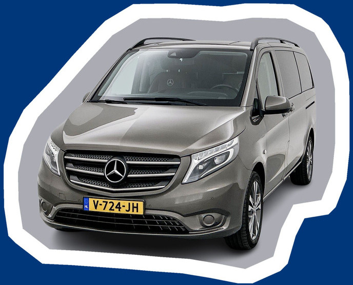 Mercedes-Benz Vito 114 CDI Lang DC Comfort Leder Dubbele cabine led euro 6 2x schuifdeur - Kis furgon, Duplakabinos kisteherautó: 1 kép. Mercedes-Benz Vito 114 CDI Lang DC Comfort Leder Dubbele cabine led euro 6 2x schuifdeur - Kis furgon, Duplakabinos kisteherautó: 1 kép.