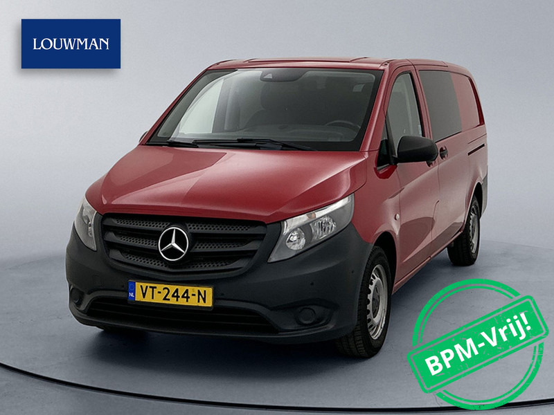 Mercedes-Benz Vito 114 CDI Lang Dubbele Cabine Marge (btw vrij) Navigatie Achteruitrijcamera Cruise Control Spoorassistent Automaat - Kis furgon, Duplakabinos kisteherautó: 1 kép. Mercedes-Benz Vito 114 CDI Lang Dubbele Cabine Marge (btw vrij) Navigatie Achteruitrijcamera Cruise Control Spoorassistent Automaat - Kis furgon, Duplakabinos kisteherautó: 1 kép.
