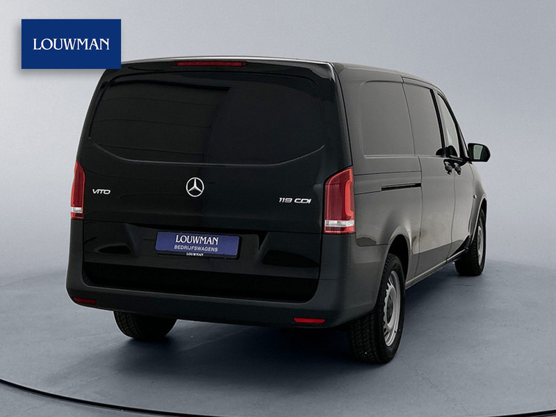 Mercedes-Benz Vito 119 CDI L3 Extra Lang Adaptieve cruisecontrol LED Betimmering Stoelverwarming - Furgon: 2 kép. Mercedes-Benz Vito 119 CDI L3 Extra Lang Adaptieve cruisecontrol LED Betimmering Stoelverwarming - Furgon: 2 kép.
