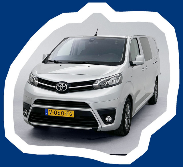 Toyota ProAce Worker 2.0 D-4D Professional DC Long Dubbele Cabine Navigatie Trekhaak Navigatie Cruise Control - Kis furgon, Duplakabinos kisteherautó: 1 kép. Toyota ProAce Worker 2.0 D-4D Professional DC Long Dubbele Cabine Navigatie Trekhaak Navigatie Cruise Control - Kis furgon, Duplakabinos kisteherautó: 1 kép.